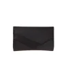 ALBANO 4014 POCHETTE CERIMONIA RASO NERO