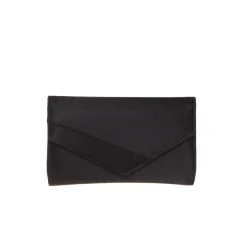 ALBANO 4014 POCHETTE CERIMONIA RASO NERO