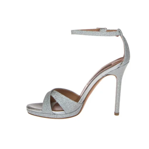 ALBANO A3132 SANDALO MESH ARGENTO GLITTER
