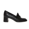 ALESSANDRA PELUSO MOCASSINO TACCO Q904 NERO