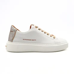 ALEXANDER SMITH SNEAKERS LONDON LDW 8290 WGD BIANCO