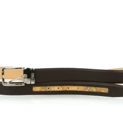ALVIERO MARTINI 1^CLASSE CINTURA UOMO A4345600 500 PELLE TESTA DI MORO GEO CLASSIC