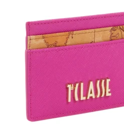 ALVIERO MARTINI 1^CLASSE PORTACARTE PM79 9407 0298 SAFFIANO FUXIA