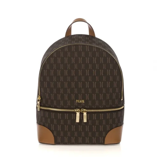 ALVIERO MARTINI 1^CLASSE ZAINO GRANDE DONNA B0109614-500 MARRONE LOGO