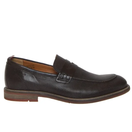 AMBITIOUS 11464A 5913AM COLLEGE PELLE PUNZONATA MARRONE