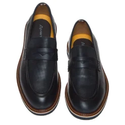 AMBITIOUS 11871A-6176AM COLLEGE UOMO PELLE BLU