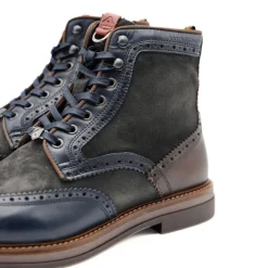 AMBITIOUS ANFIBIO 12432B 6553AM PELLE BLU