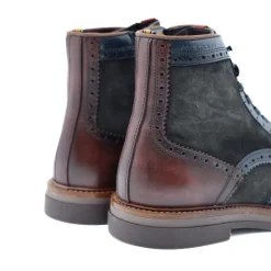 AMBITIOUS ANFIBIO 12432B 6553AM PELLE BLU