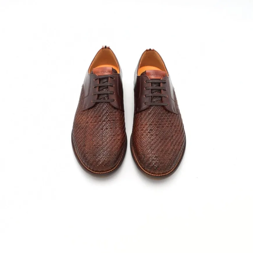 AMBITIOUS DERBY 13415-7264 INTRECCIO MARRONE
