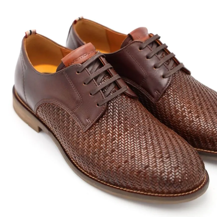 AMBITIOUS DERBY 13415-7264 INTRECCIO MARRONE