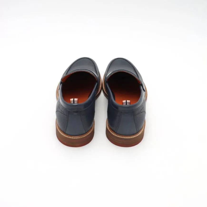 AMBITIOUS MOCASSINO 11464A-5909 PUNZONATO BLU