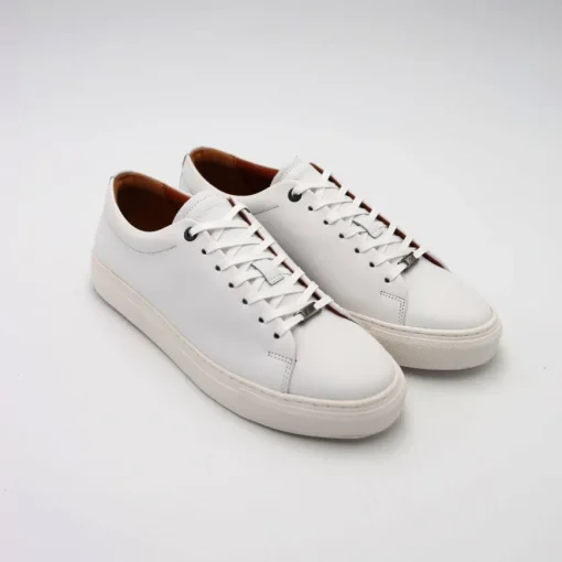 AMBITIOUS SNEAKERS 11187A-4838 PELLE BIANCO