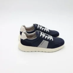AMBITIOUS SNEAKERS HOVER 12863-1785 PELLE BLU