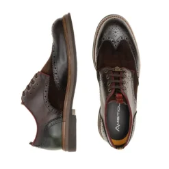 AMBITIOUS STRINGATA 12391C-6565AM MARRONE