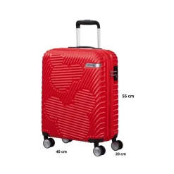 AMERICAN TOURISTER BAGAGLIO A MANO 59C-001-00 MICKEY CLOUDS ROSSO