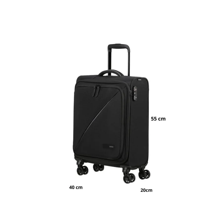 AMERICAN TOURISTER BAGAGLIO A MANO 91G-008-09 TAKE2CABIN NERO