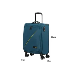 AMERICAN TOURISTER BAGAGLIO A MANO 91G-008-01 TAKE2CABIN HARBOR BLUE
