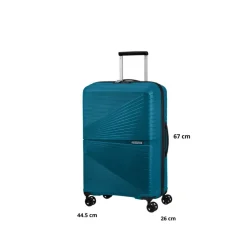 AMERICAN TOURISTER TROLLEY MEDIO 88G-002-11 AIRCONIC DEEP OCEAN