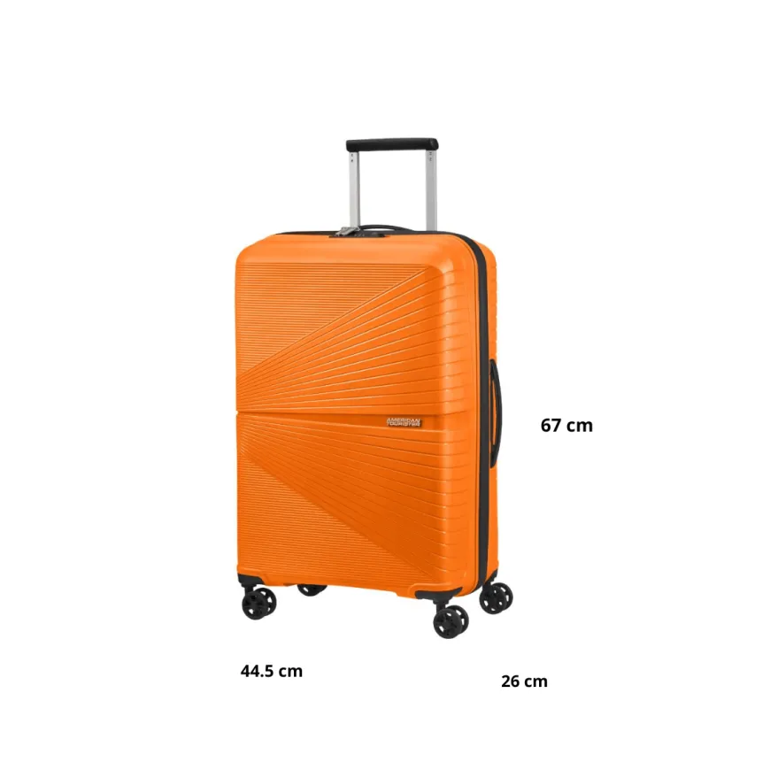 AMERICAN TOURISTER TROLLEY MEDIO 88G-002-86 AIRCONIC MANGO ORANGE
