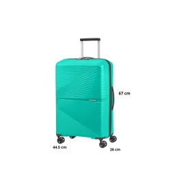 AMERICAN TOURISTER TROLLEY MEDIO 88G-002-34 AIRCONIC AQUA GREEN