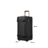 AMERICAN TOURISTER TROLLEY MEDIO MD1-102-39 URBAN TRACK NERO-ARANCIO