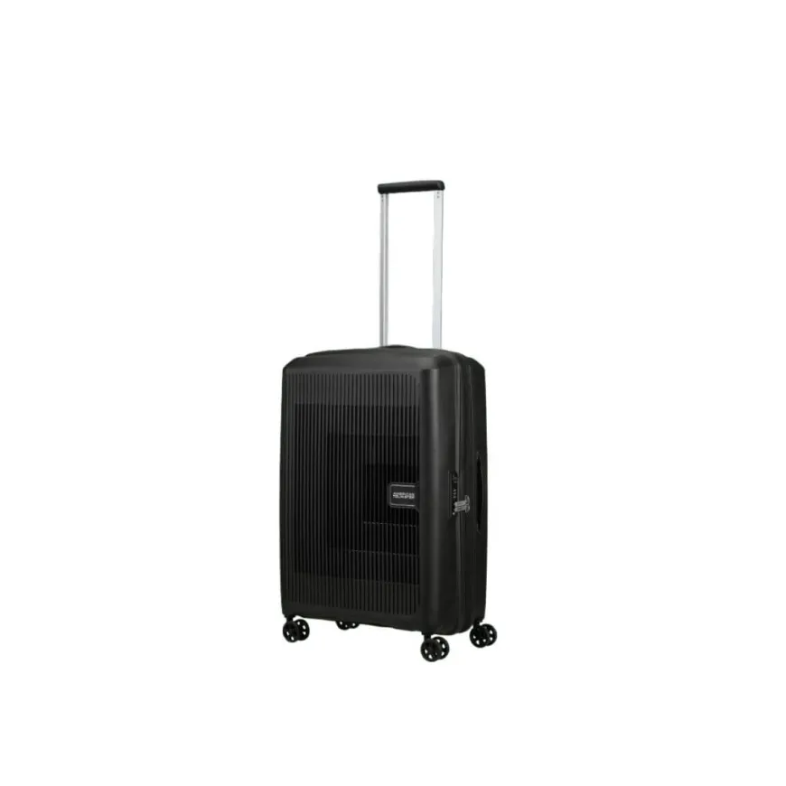 AMERICAN TOURISTER TROLLEY MEDIO MD8-002-09 AEROSTEP NERO