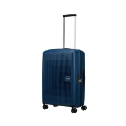 AMERICAN TOURISTER TROLLEY MEDIO MD8-002-41 AEROSTEP BLU