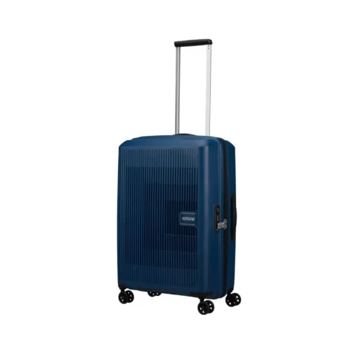 AMERICAN TOURISTER TROLLEY MEDIO MD8-002-41 AEROSTEP BLU