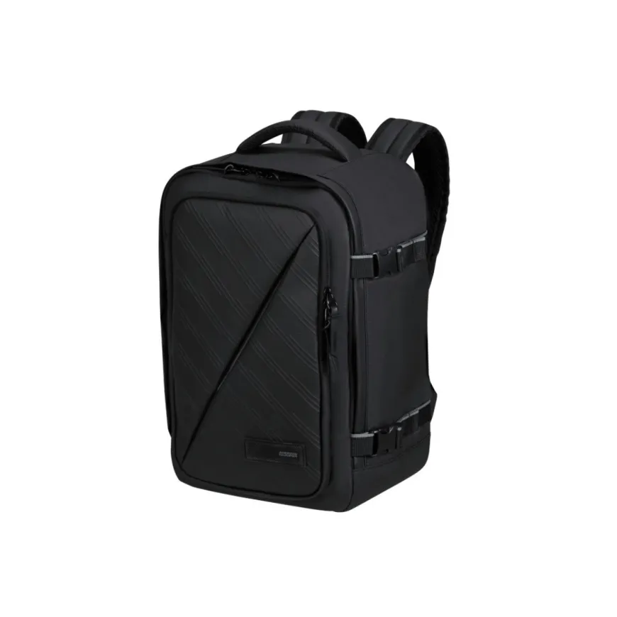 AMERICAN TOURISTER ZAINO 91G 104 09 TAKE2CABIN NERO SPALMATO