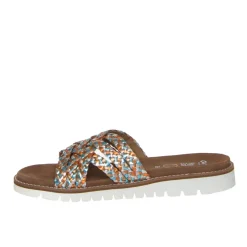 ARA 28120-18 CIABATTA INTRECCIO MULTICOLOR