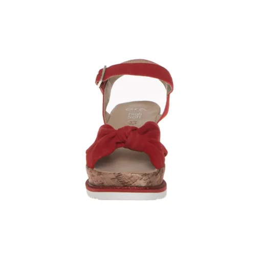 ARA 51101-03 SANDALO ZEPPA FIOCCO ROSSO