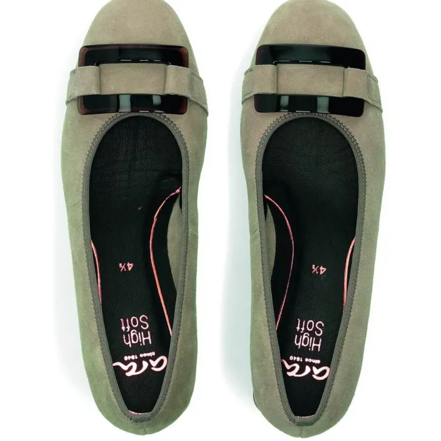 ARA BALLERINA 20420 12 FIBBIA TAUPE