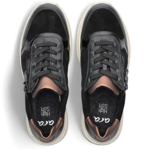 ARA SNEAKERS 57702 01 RIP BRONZO NERO