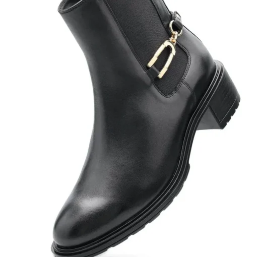 ARA STIVALETTO 26104 01 FIBBIA NERO