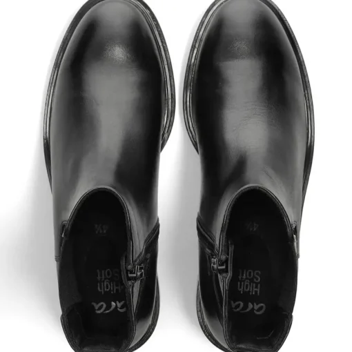 ARA STIVALETTO 26104 01 FIBBIA NERO