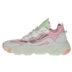 ASH SNEAKERS EXTRA-BIS RETE ROSA-VERDE
