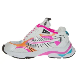ASH SNEAKERS RACE MESH BIANCO FUCSIA