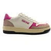 BACK 70 LOWER-B84 SNEAKER BIANCO RIP FUXIA