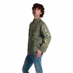 BERNA GIACCA M25124230 VERDE MILITARE