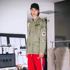 BERNA GIACCA M25124230 VERDE MILITARE