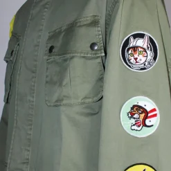 BERNA GIACCA M25124230 VERDE MILITARE