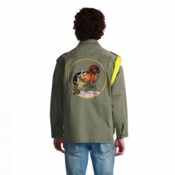 BERNA GIACCA M25124230 VERDE MILITARE