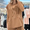 BERNA GILET W253064109 BRUCIATO