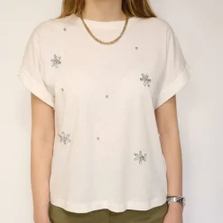 BERNA T-SHIRT W24419-128 BIANCO