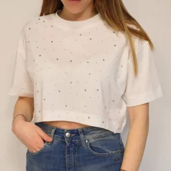 BERNA T-SHIRT W244160-128 BIANCO