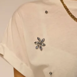 BERNA T-SHIRT W24419-128 BIANCO