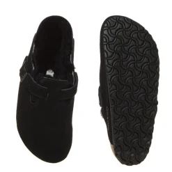 BIRKENSTOCK BOSTON SHEARLING 0259883 SABOT DONNA NERO