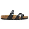 BIRKENSTOCK CIABATTA 1026334 FRANCA BRAIDED NERO NARROW FIT
