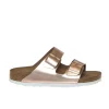 BIRKENSTOCK CIABATTA ARIZONA 952093 METALLIC COOPER NARROW FIT