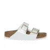 BIRKENSTOCK CIABATTA ARIZONA 1005294 VERNICE BIANCO NARROW FIT